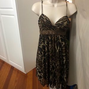Leopard dress Like new